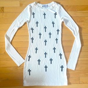 Wildfox Couture - SEA WITCH ARIZONA DRESS - Black & White - Size Small